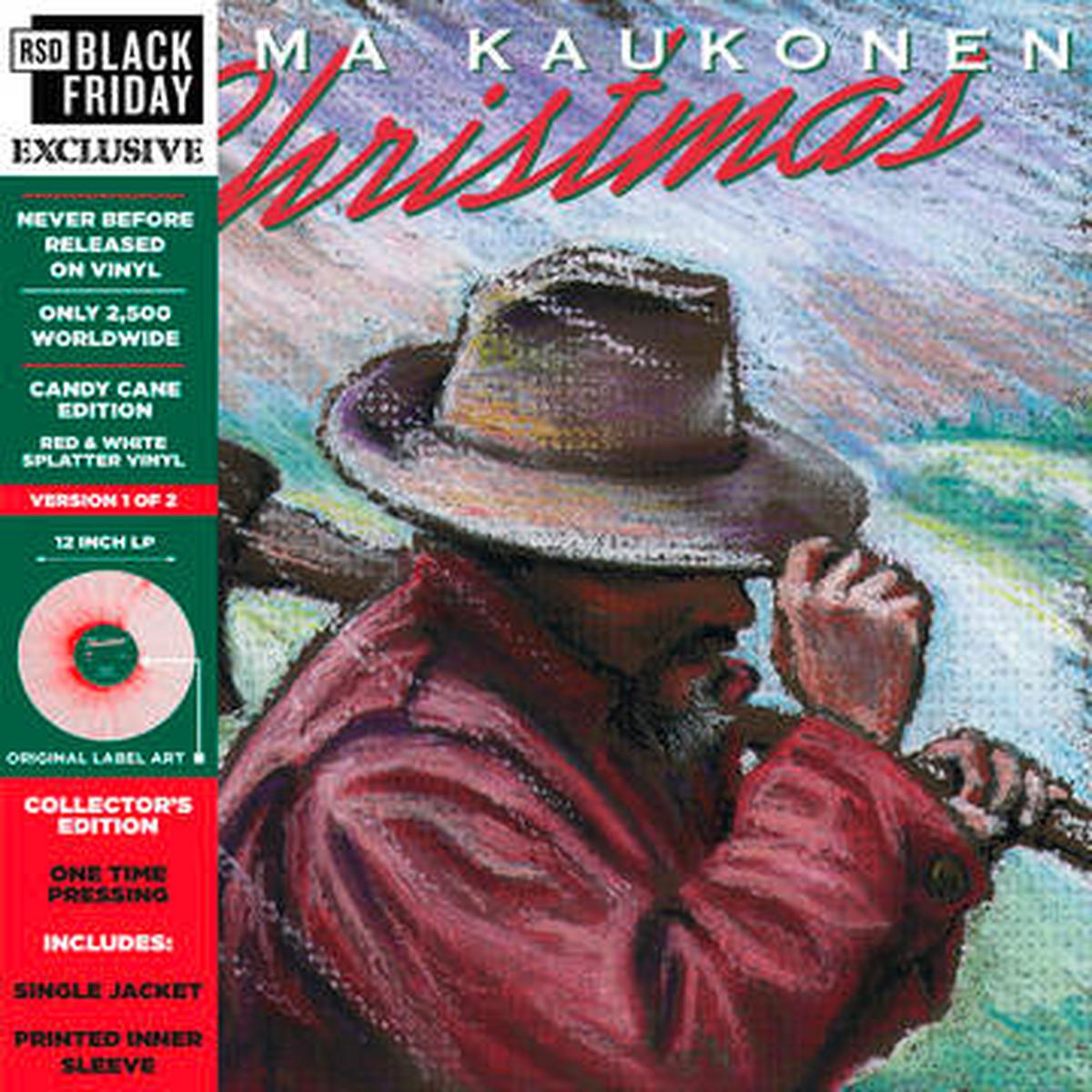 Kaukonen, Jorma Christmas "Candy Cane Edition" (2 of 2 versions) (RSD 11/26/21) - Default Title