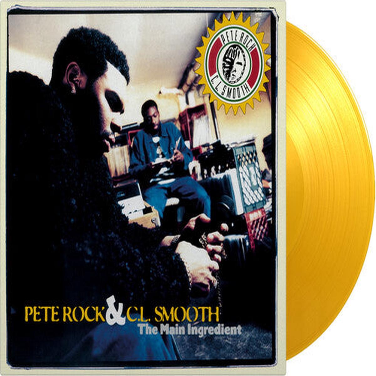 Pete Rock and Pete Rock & C.L. Smooth The Main Ingredient (Limited Edition, 180 Gram Translucent Yellow Colored Vinyl) [Import] (2 Lp’s) – Default Title