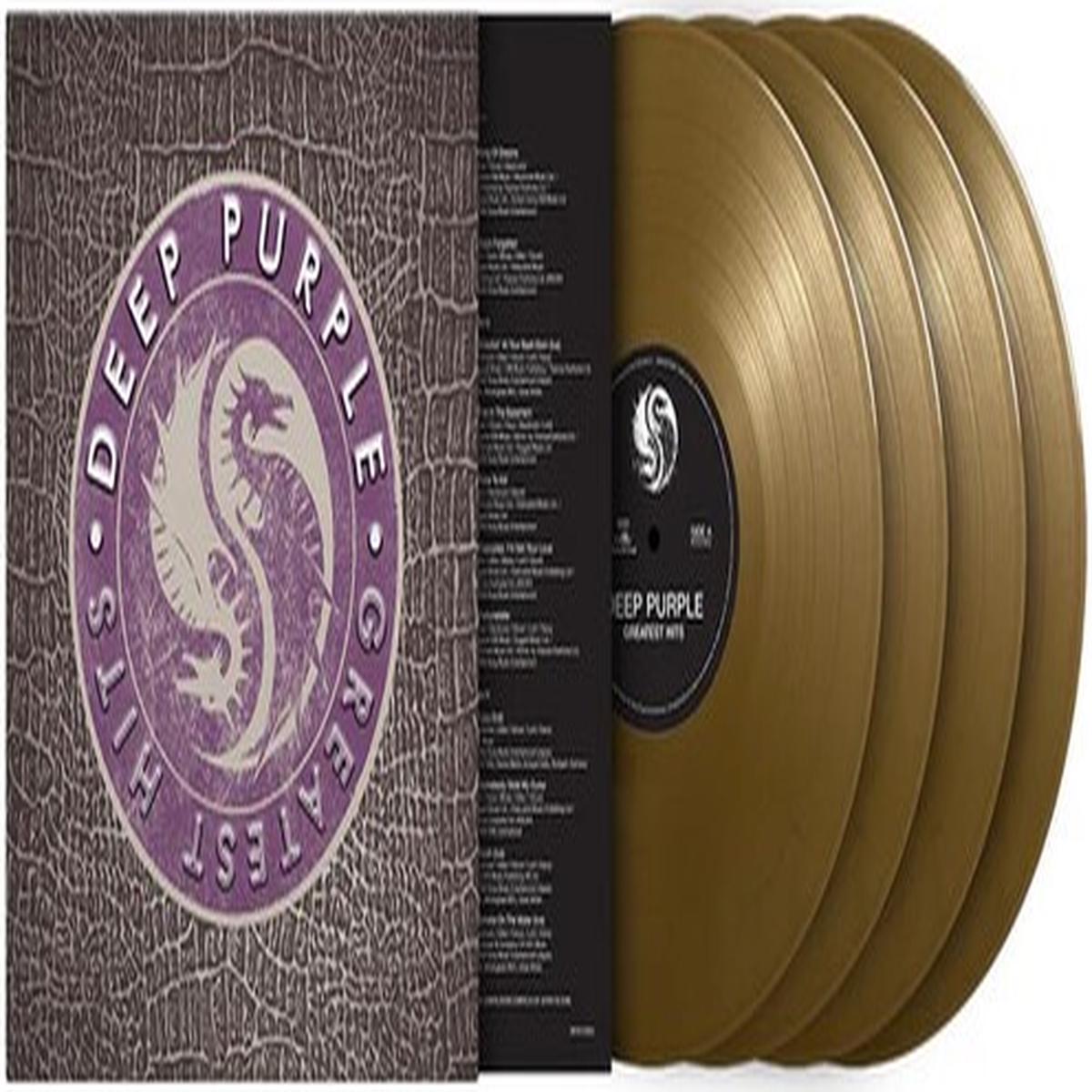 Deep Purple – Greatest Hits (Limited Edition, 180 Gram Gold Colored Vinyl) [Import] (4 Lp’s) ((Vinyl)) – Default Title