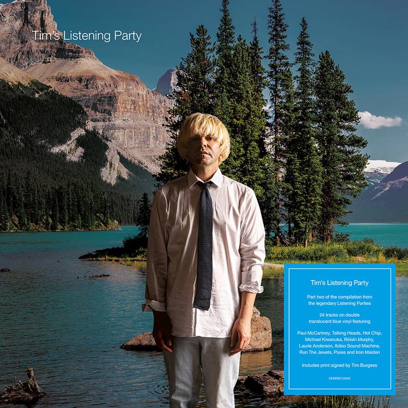VARIOUS – Tim Burgess Listening Party Volume 2 (with SIGNED Print) – 2LP – Translucent Blue Vinyl [APR 25]
