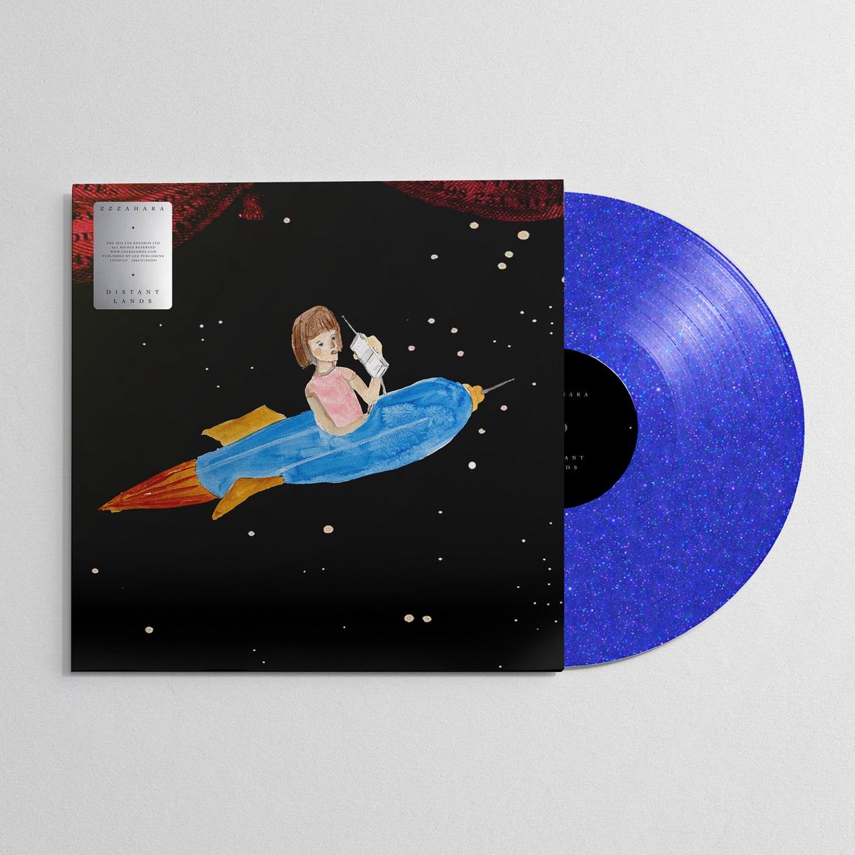 Zzzahara - Distant Lands - LP - 140g Sparkle Blue Vinyl [AUG 7]