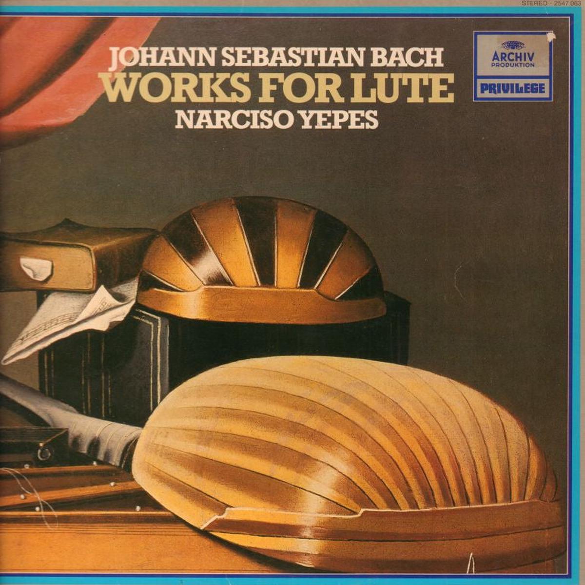 Works For Lute-Archiv-Vinyl LP-VG/VG