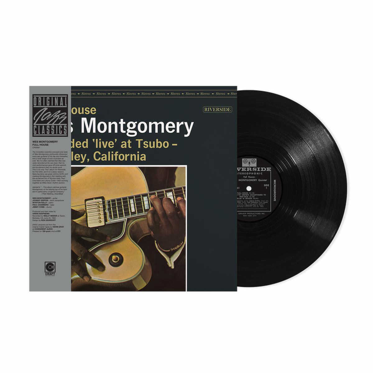 WES MONTGOMERY 8211 Full House (Original Jazz Classics Series) 8211 LP 8211 180g Vinyl MAR 6