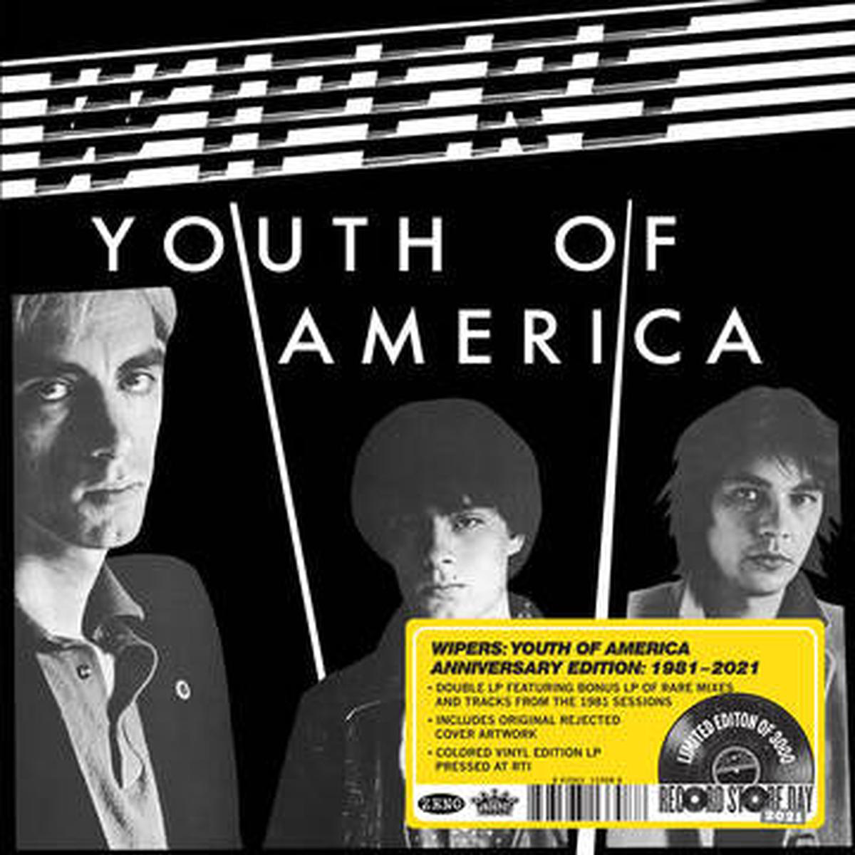 Wipers 8211 Youth of America Anniversary Edition 2LP