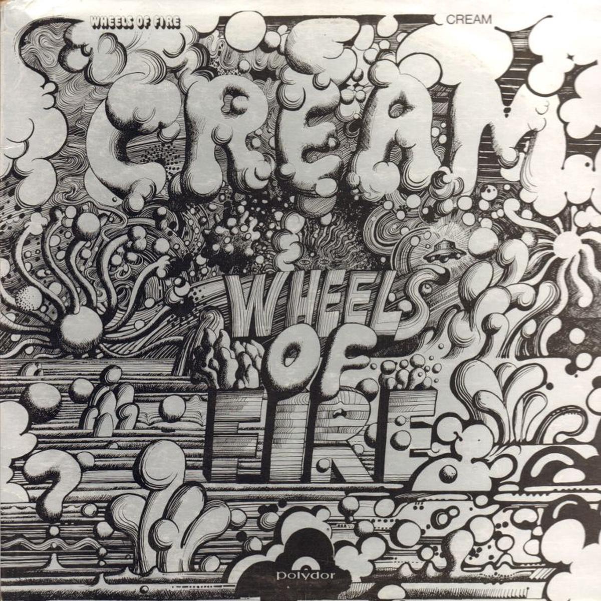 Wheels Of Fire-Polydor-2x12  Vinyl LP Gatefold-VG/VG