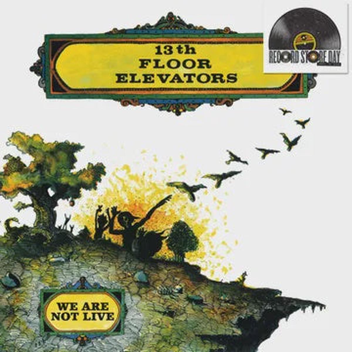 13TH FLOOR ELEVATORS-WE ARE NOT LIVE LP NM COVER NM