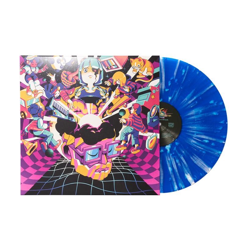 YIIK: A Postmodern RPG (Original Soundtrack) - Materia Exclusive Blue Splatter Variant (1xLP Vinyl Record)