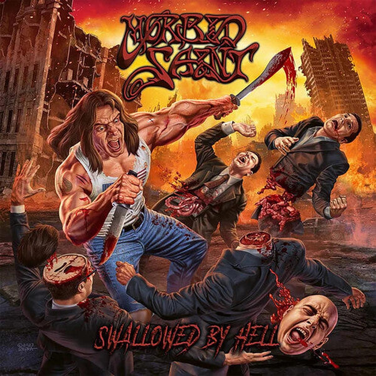 (PRE ORDER 3/20/26) Swallowed by Hell (COLOR VINYL) | - - METAL *NEW/COLOR*