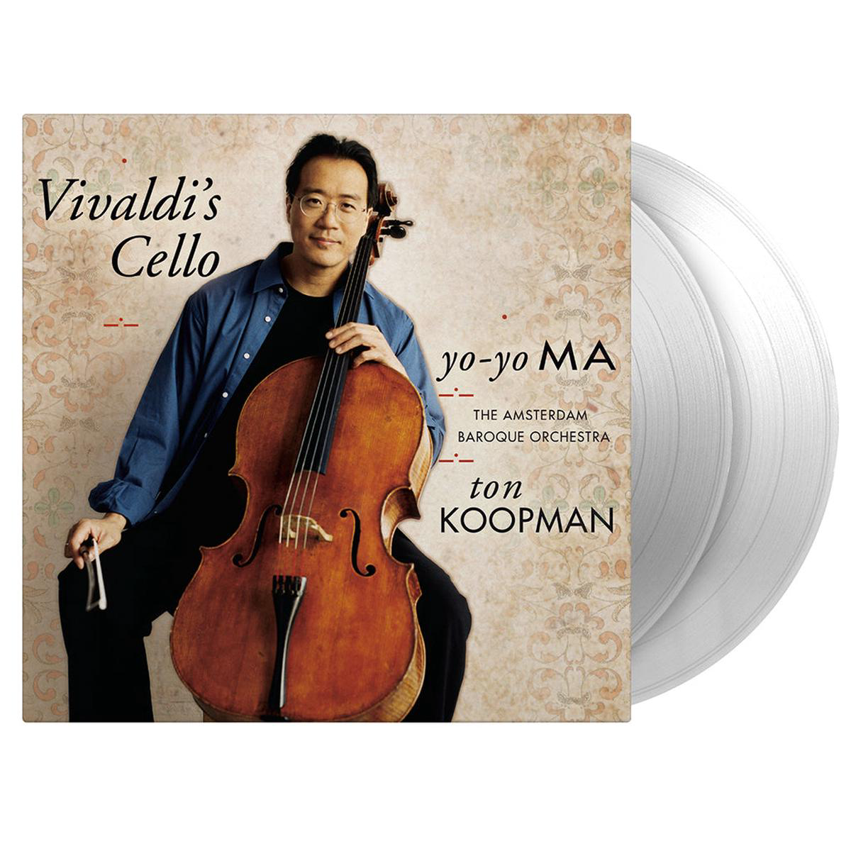 YO-YO MA 8211 Vivaldi8217s Cello (Reissue) 8211 2LP 8211 180g Crystal Clear Vinyl NOV 21