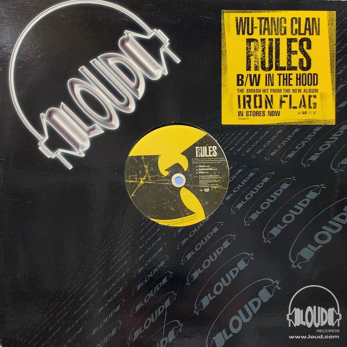 WU-TANG CLAN / Rules / In The Hood (CAS 56657, 12inch) promo