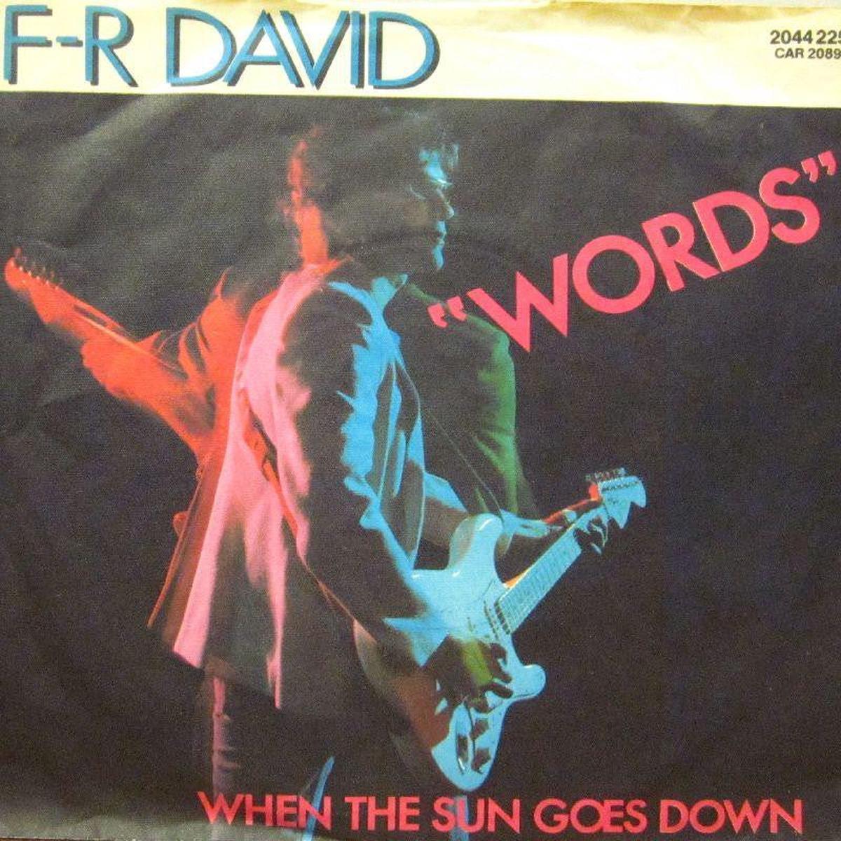Words-7  Vinyl P/S-VG/VG-