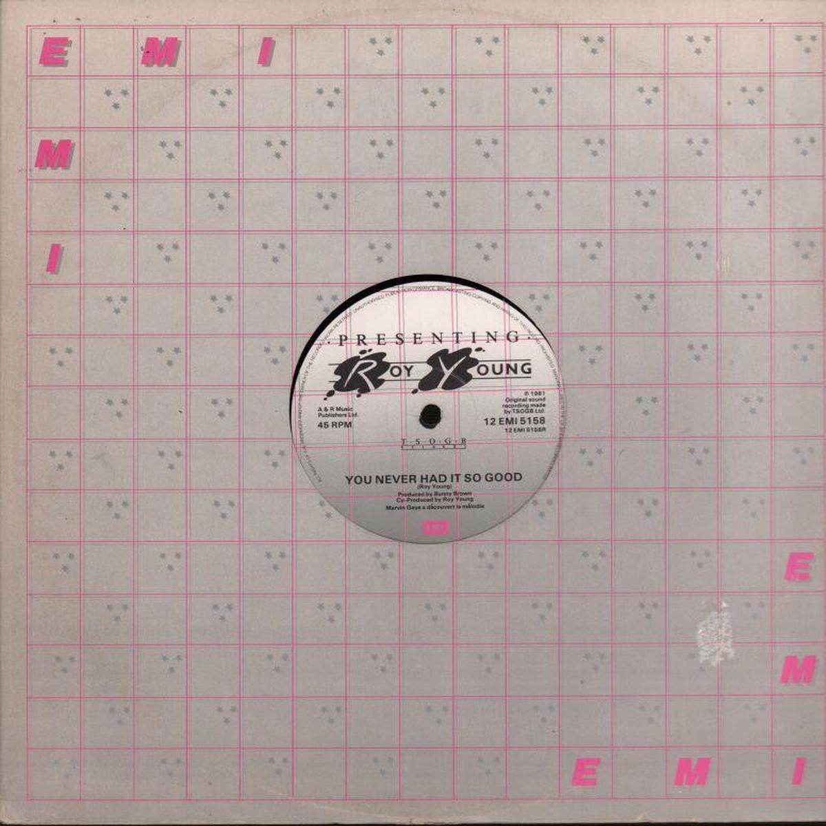 You Never Had It So Good-EMI-12  Vinyl-VG/VG