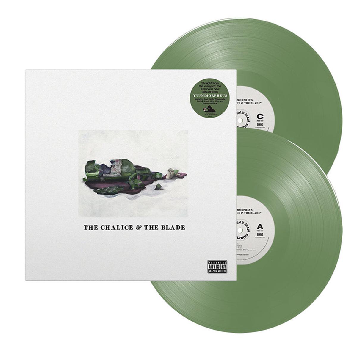 YUNGMORPHEUS & REAL BAD MAN - The Chalice & The Blade (Repress) - 2LP - Olive Green Coloured Vinyl + Bonus 7'' [MAR 27]