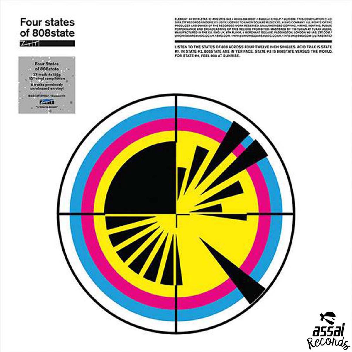808 State Four States of 808 Vinyl LP Box Set New RSD 2019 - Default Title