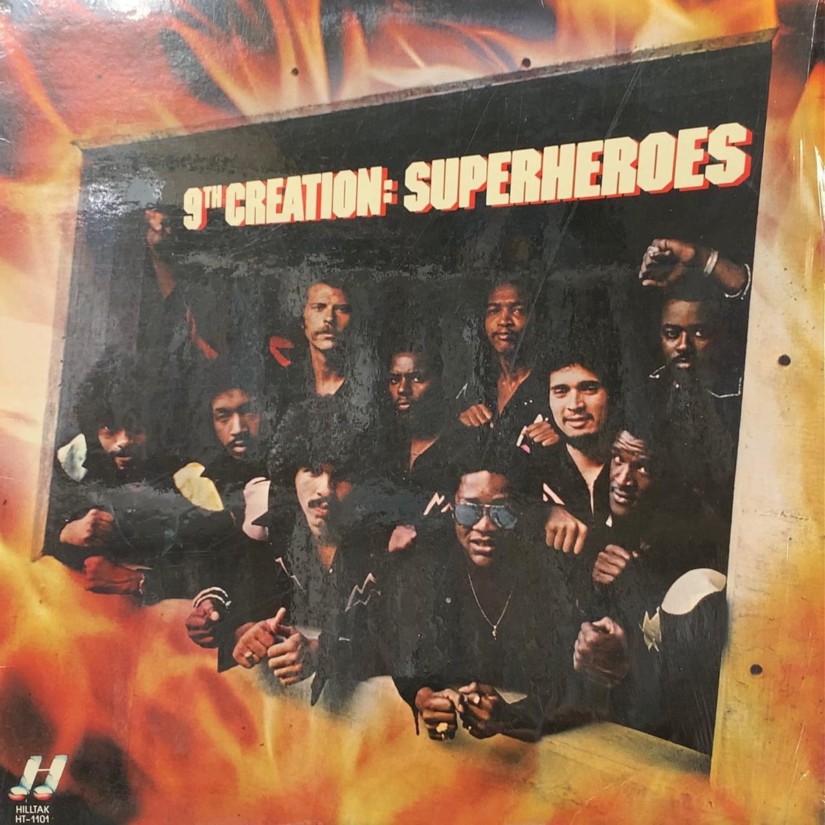 9TH CREATION / Superheroes (HT-1101, LP)