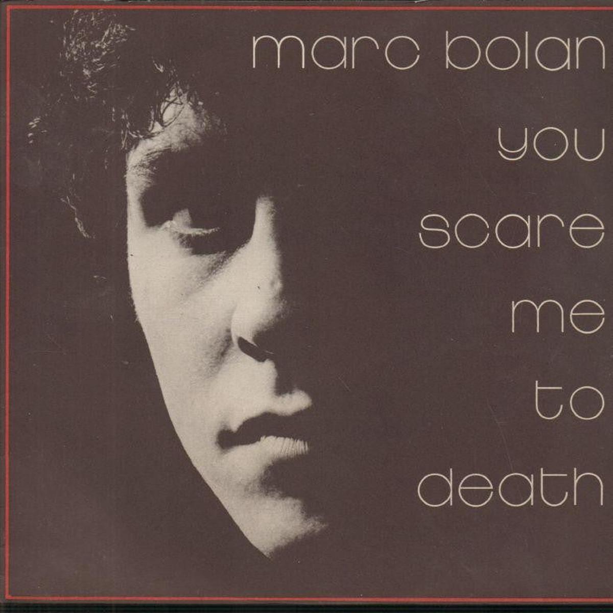 You Scare Me To Death-Cherry red-7  Vinyl P/S-Ex/VG