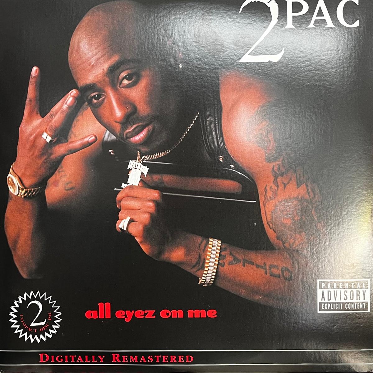 2PAC / All Eyez On Me (DRR 63008-1, 4LP) Reissue, Remastered