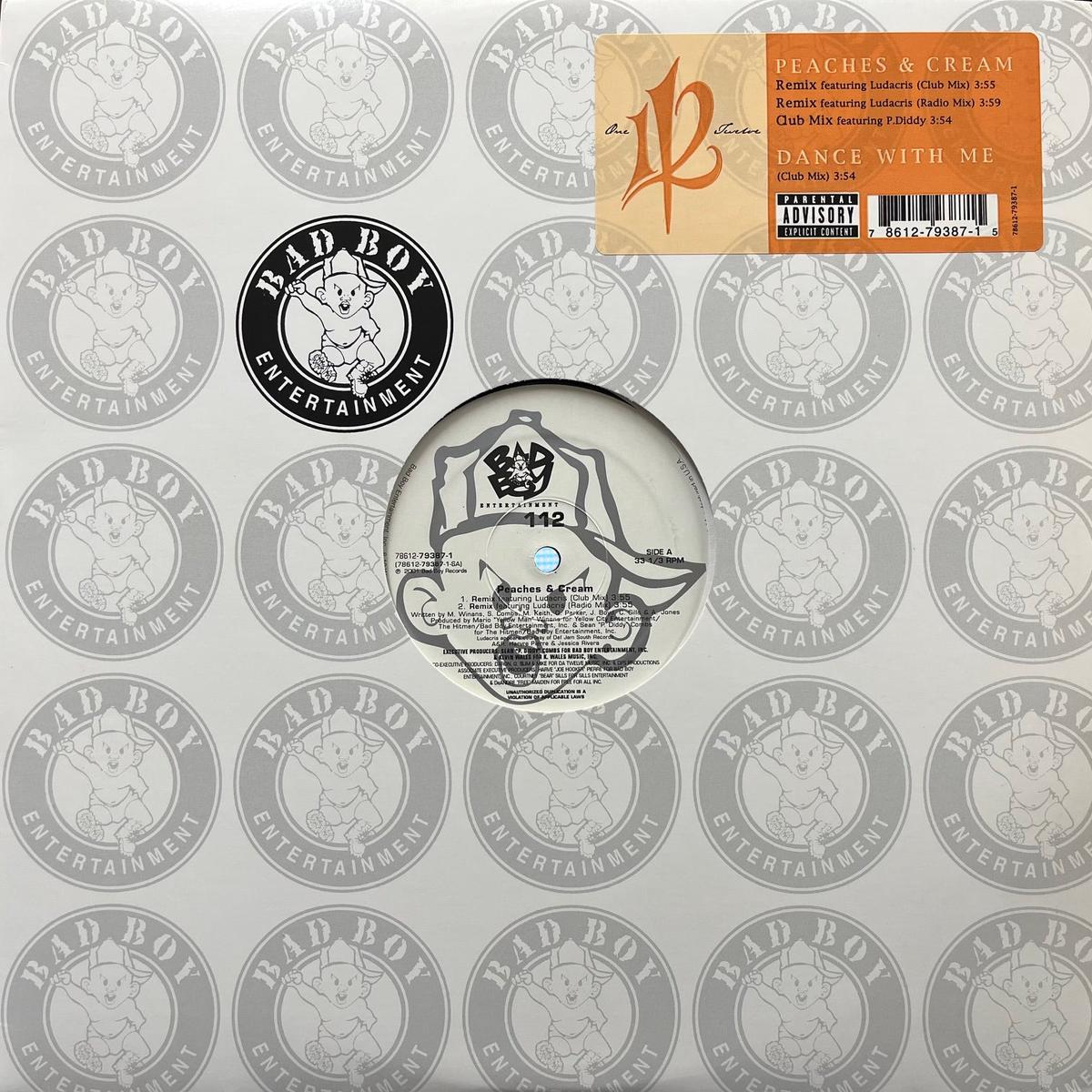 112 / Peaches & Cream / Dance With Me (78612-79387-1, 12inch)