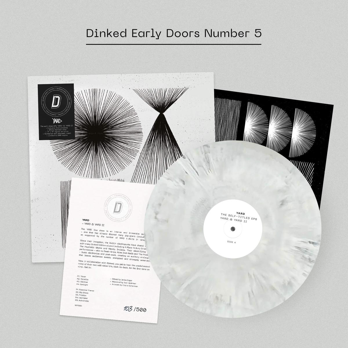 YARD 8211 YARD 038 YARD II 8211 EP 8211 White Marbled Vinyl 8211 Dinked Early Doors Edition 05 JAN 30
