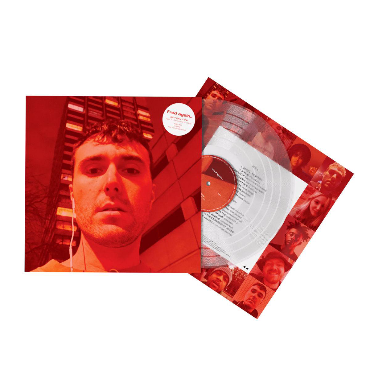 Actual Life (April 14 December 17 2020) Clear Vinyl LP