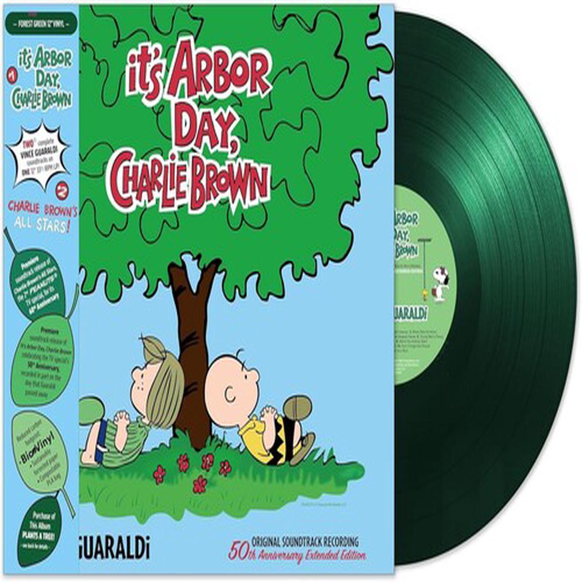 Vince Guaraldi: It's Arbor Day, Charlie Brown/Charlie Brown's All Stars (Forest Green vinyl) - VINYL LP