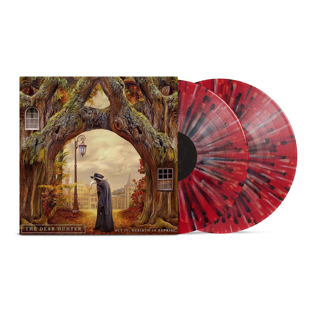Act IV: Rebirth In Reprise  Red W/ Black & White Splatter  Limited to 1,000