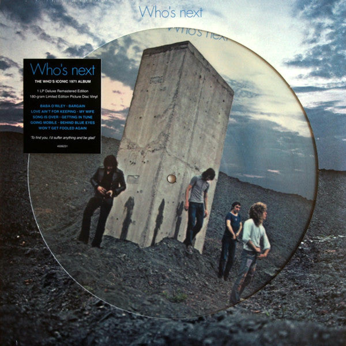 WHO 8211 WHO8217S NEXT PICTURE DISC (REMASTERED) 8211 LP