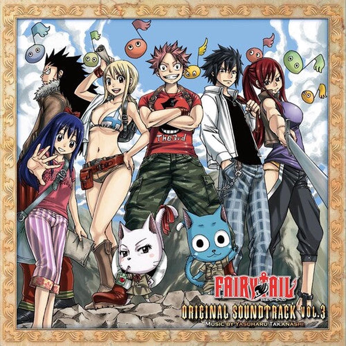 Yasuharu Takanashi: Fairy Tail Vol.3 (Original Soundtrack) - VINYL LP