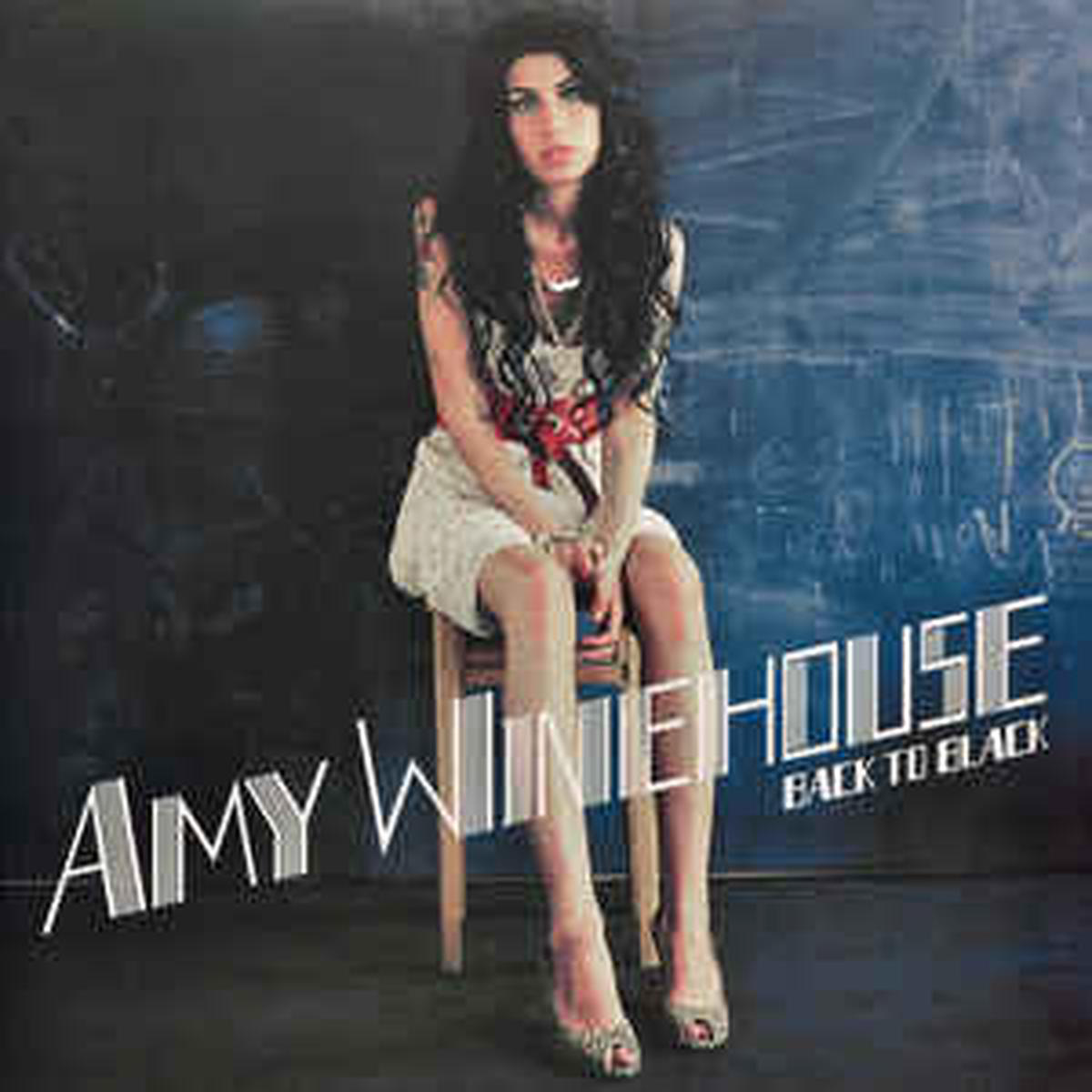 WINEHOUSE AMY 8211 BACK TO BLACK UK CHAIR SLEEVE 8211 LP