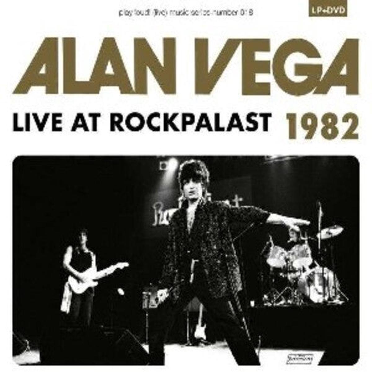 Alan Vega: Live At Rockpalast, 1982 + Alan Suicide: Collision Drive 2002 (A film by Lucia Palacios And Dietmar Post) - VINYL LP