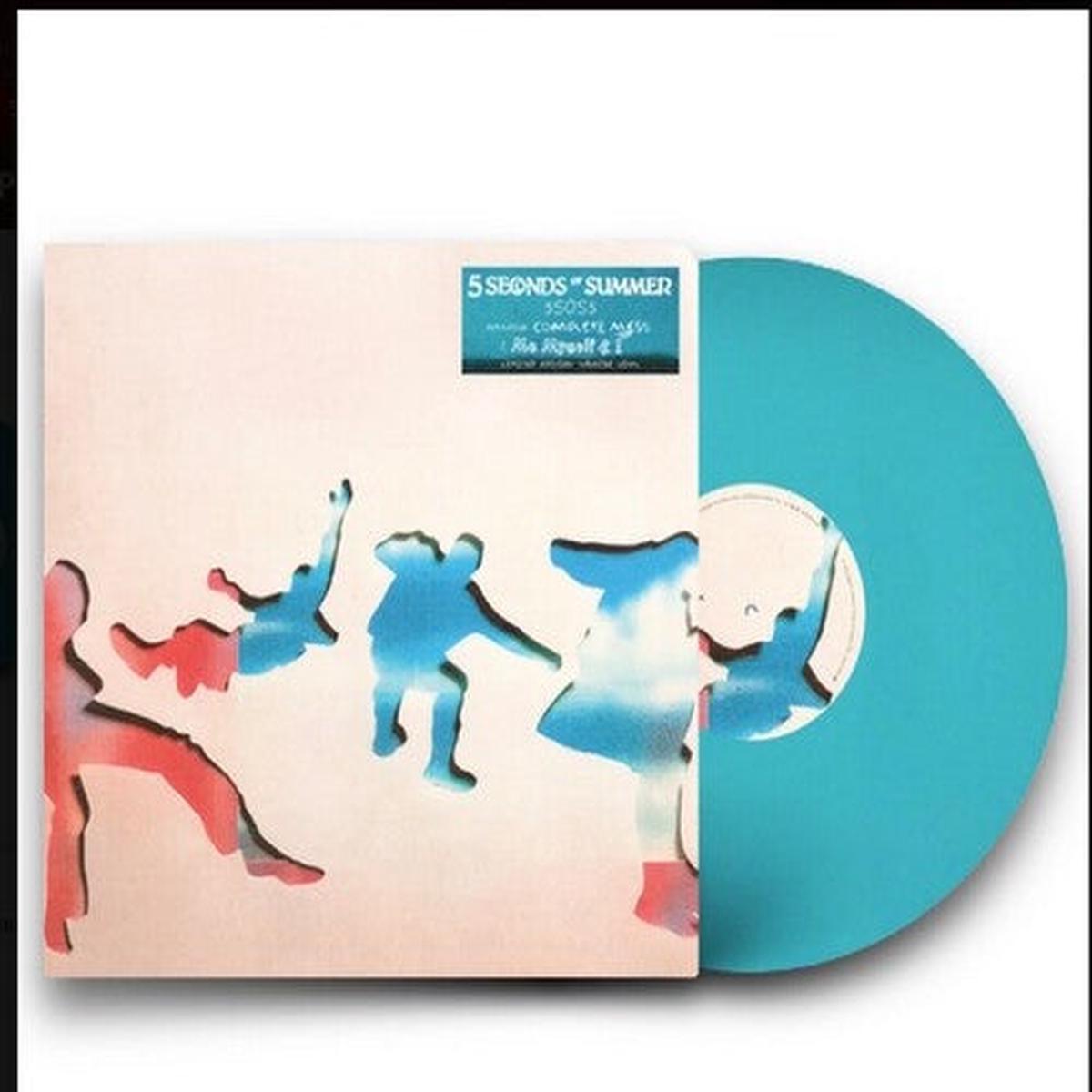 5 Seconds of Summer: 5SOS5 - Transparent Turquoise Colored Vinyl - VINYL LP