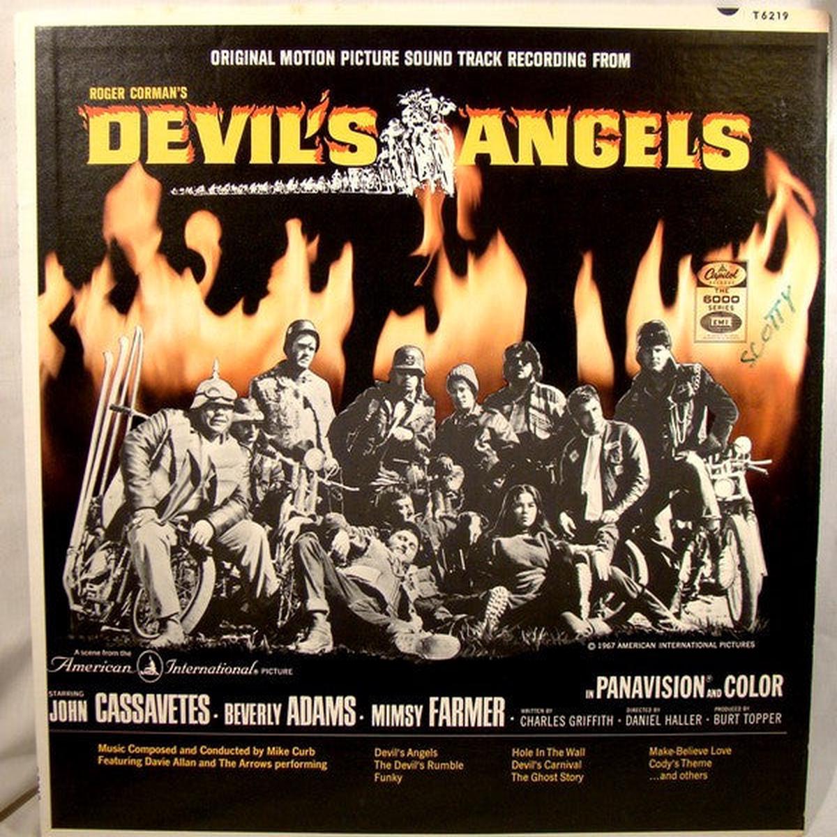"Devil's Angels" Jerry And The Portraits / The Arrows* Original Motion Picture Sound Track Recording From "Devil's Angels"