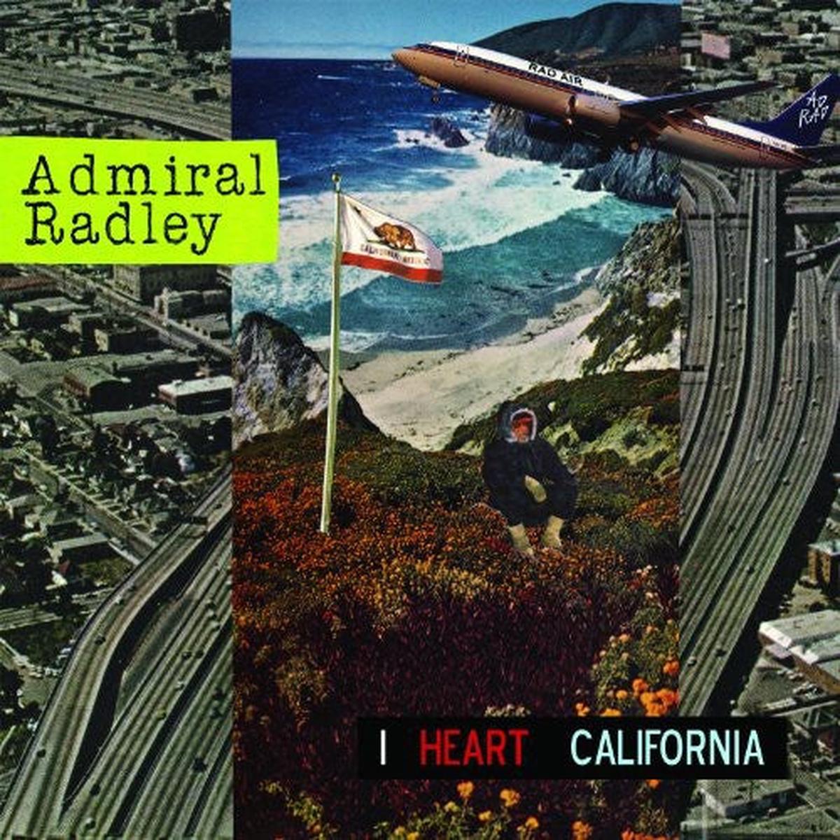 Admiral Radley: I Heart California - VINYL LP