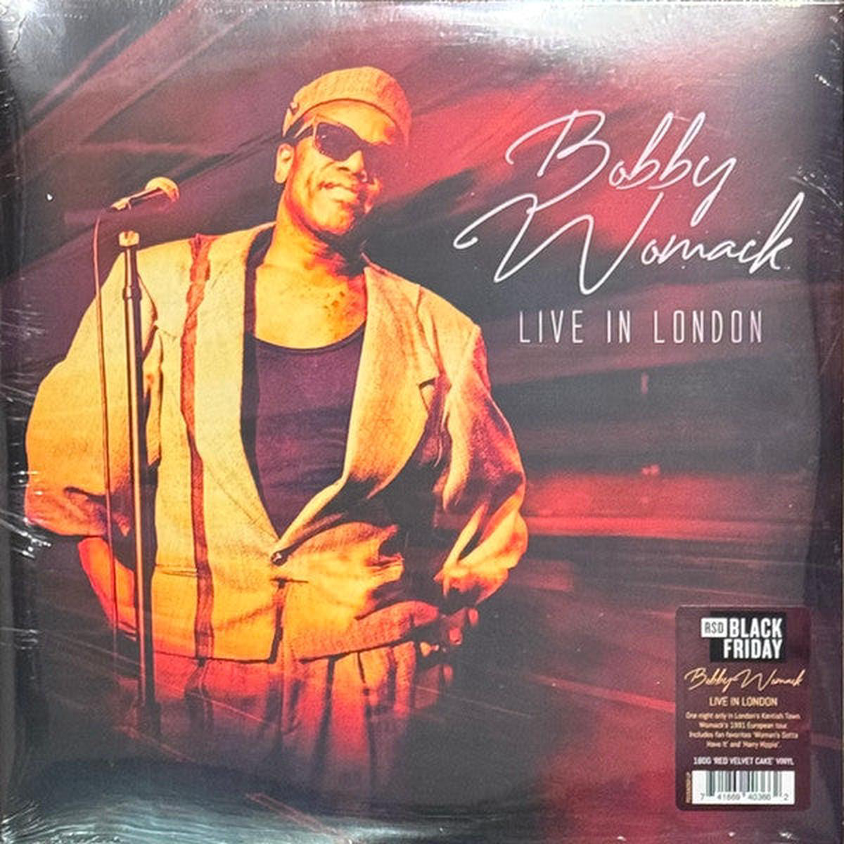 WOMACK BOBBY 8211 LIVE IN LONDON 2LP RED 8211 LP