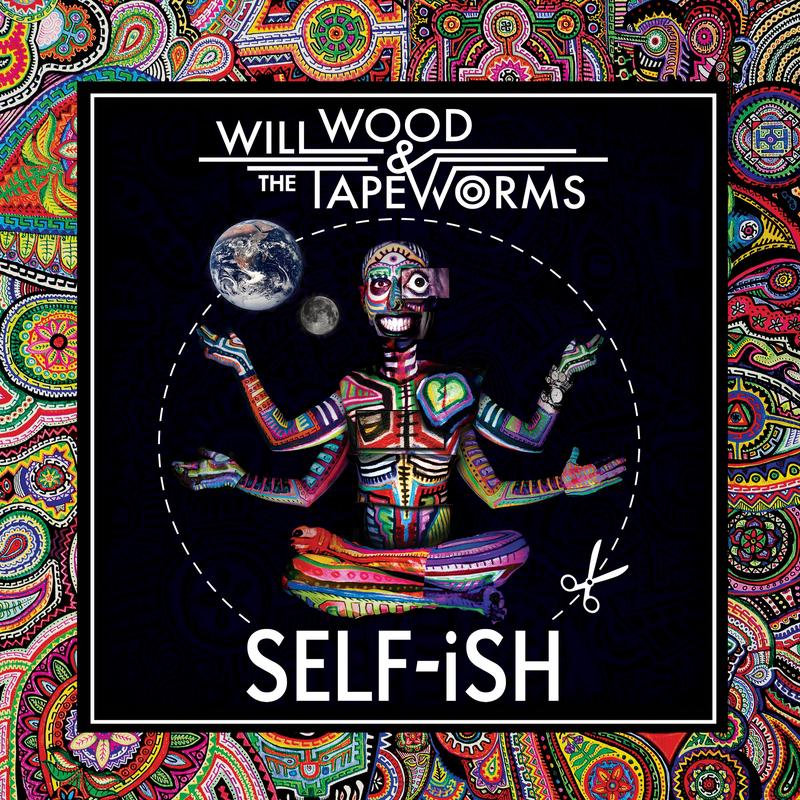 Will Wood & The Tapeworms - Self-ish [Cortex Coil] (Neon Pink, Black And Neon Green 3 Color Stripe) **INDIE EXCLUSIVE** (LP) PREORDER
