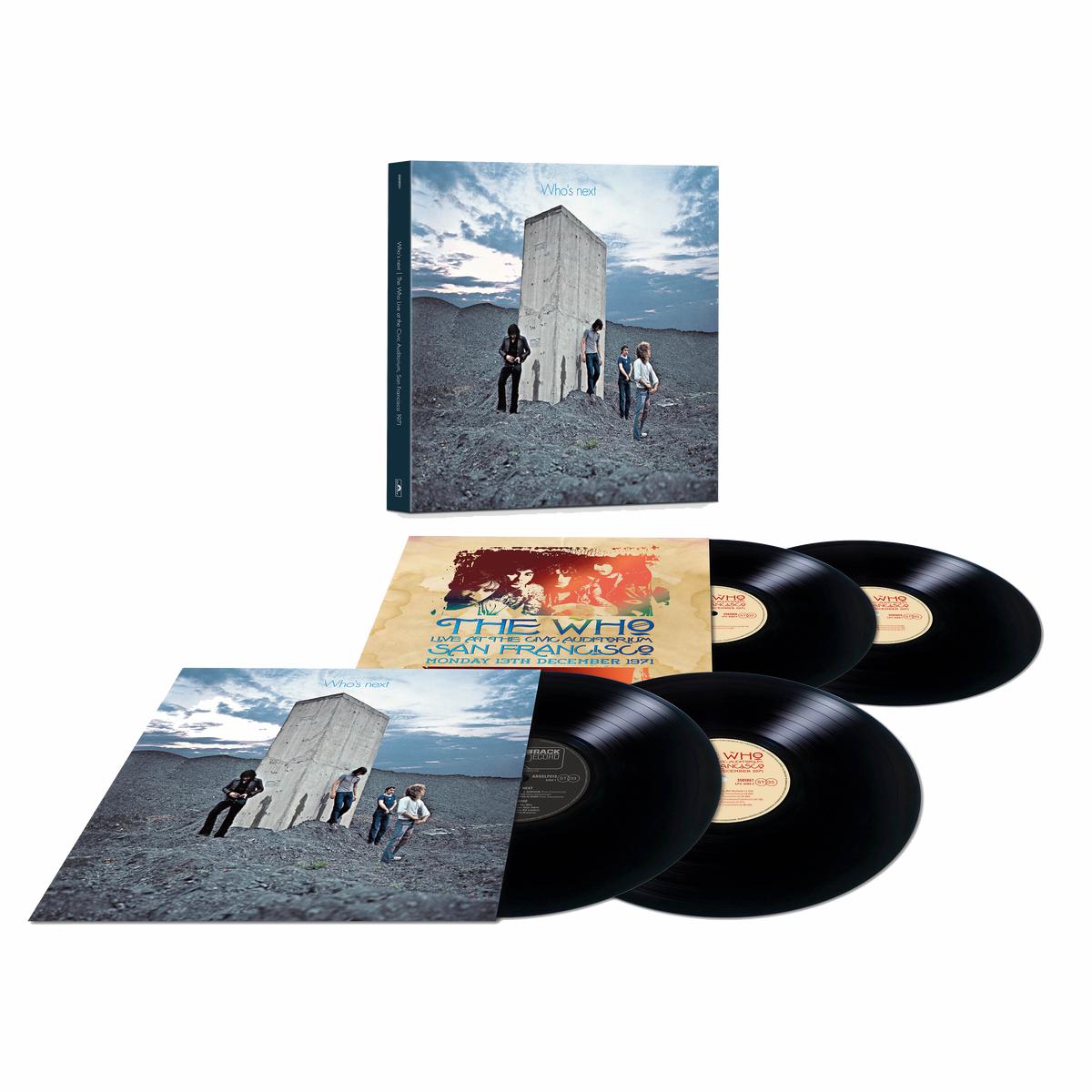 Who's Next - 50th Anniversary + 1971 San Francisco Live:  Vinyl 4LP