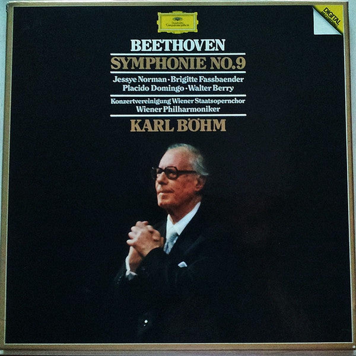 Beethoven Wiener Philharmoniker, Karl Bhm Symphonie No. 9 LP Box