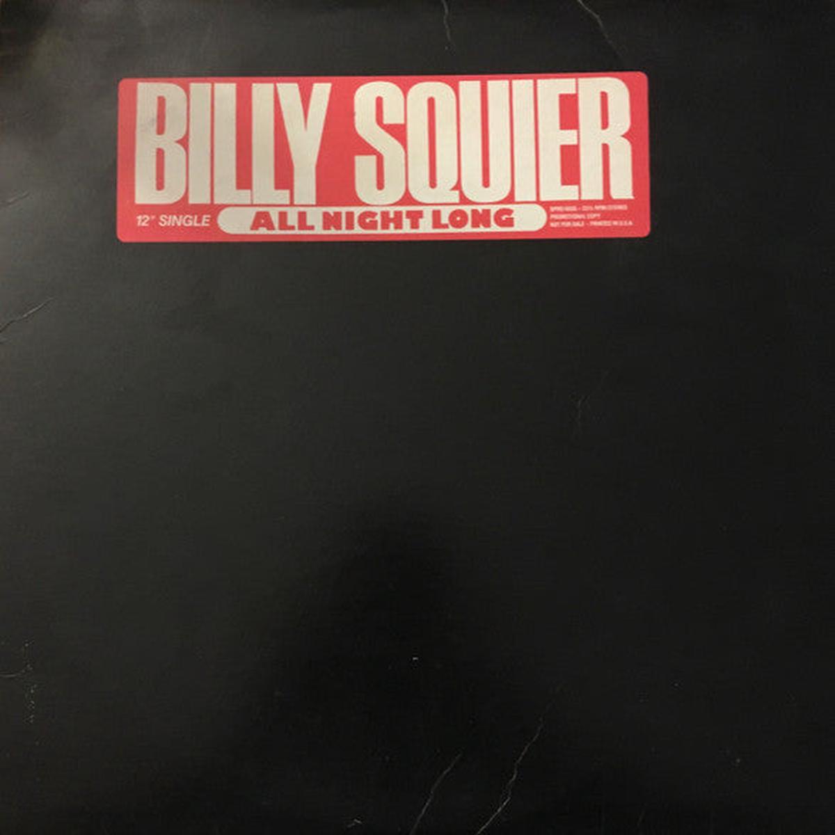 Billy Squier  All Night Long Promo 12"