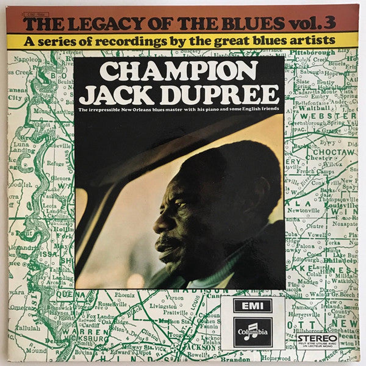 Champion Jack Dupree  The Legacy Of The Blues Vol. 3 LP