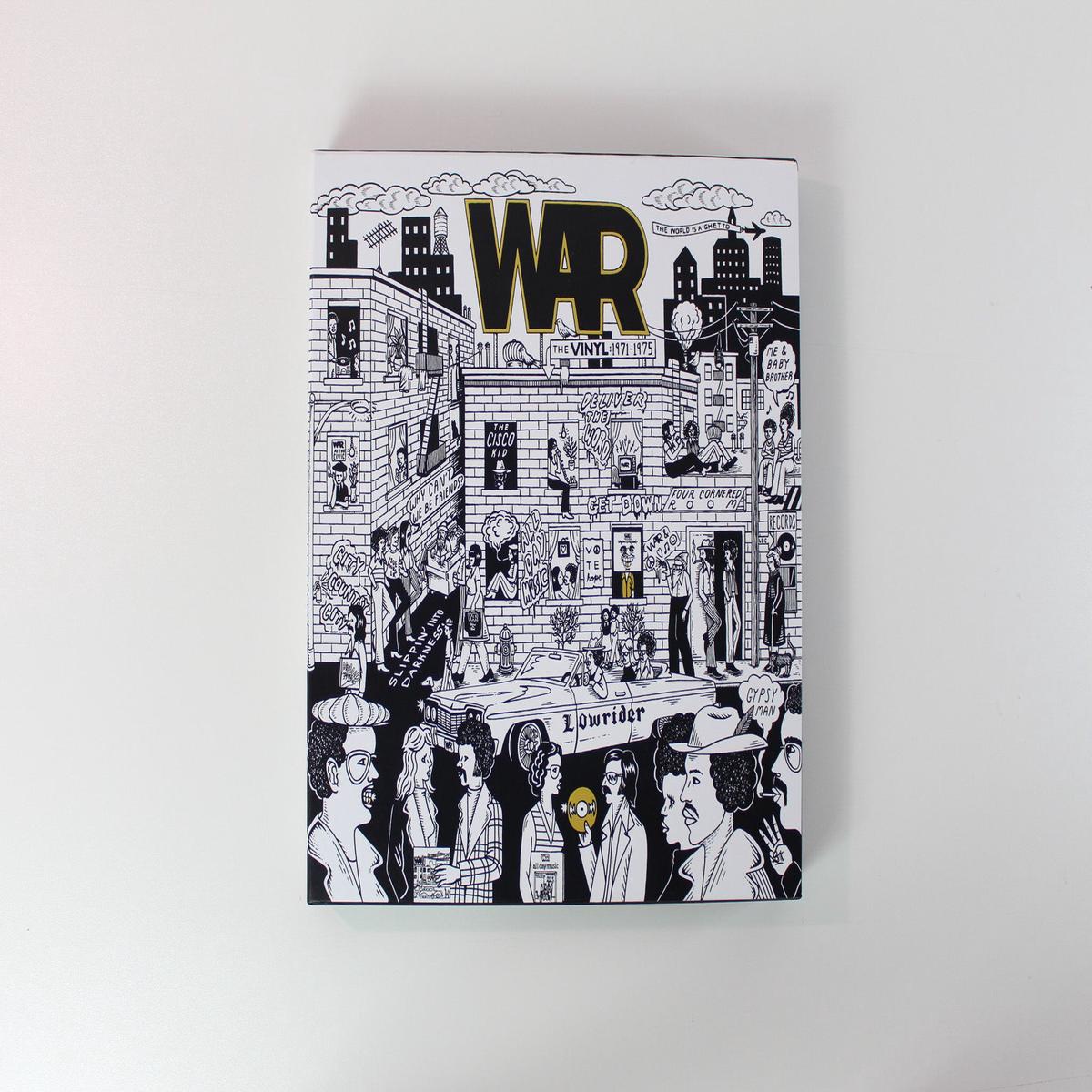 War - The Vinyl 1971-1975 Ltd RSD Edition on AvenueRhino Records Colored Vinyl Box Set