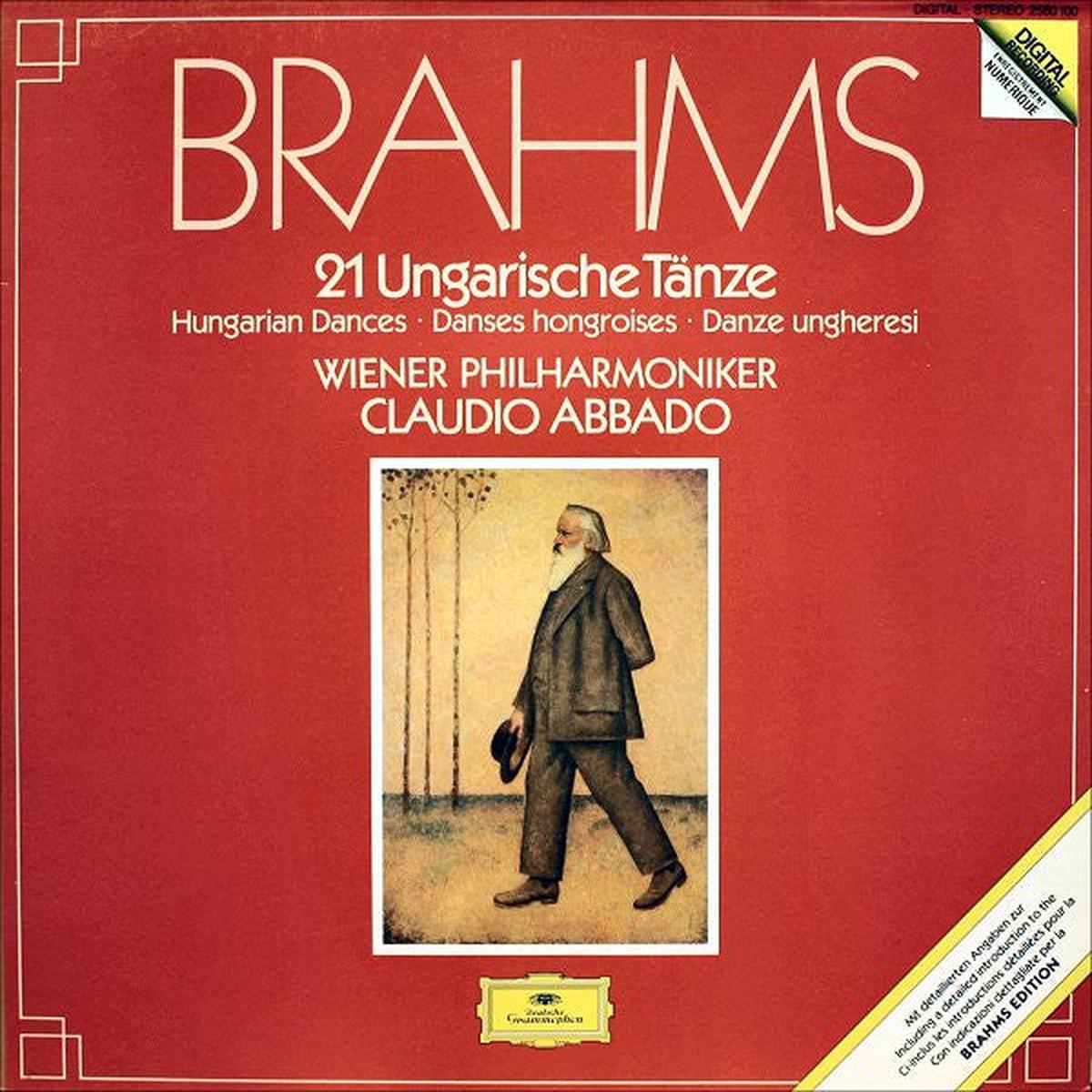 Brahms - Wiener Philharmoniker, Claudio Abbado 21 Ungarische Tnze LP