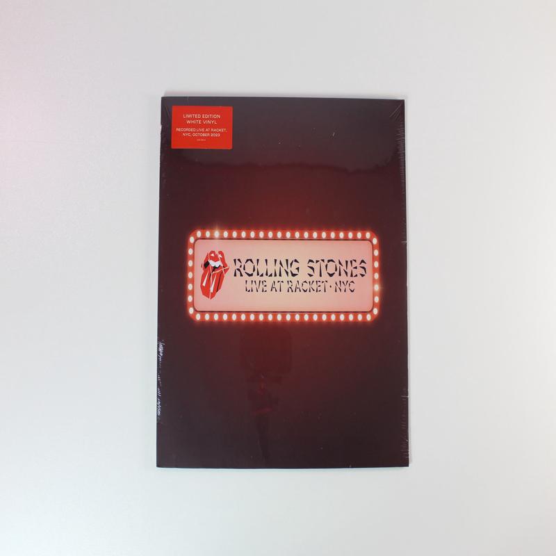 The Rolling Stones - Live At Racket  NYC on Polydor - Sealed White Vinyl