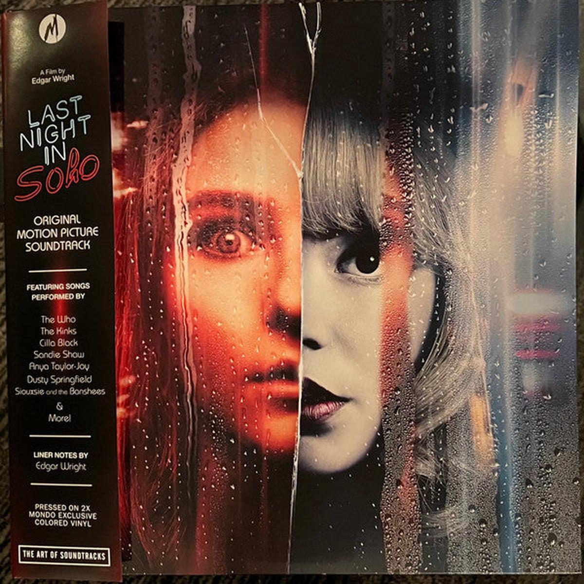 Various Last Night In Soho (Original Motion Picture Soundtrack) (red & blue vinyl) 2LP