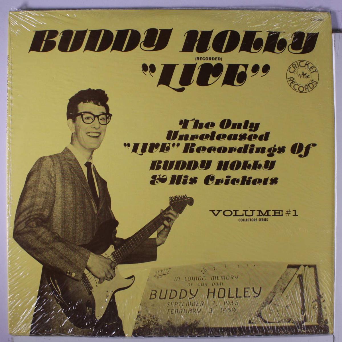 Buddy Holly Buddy Holly "Live" LP