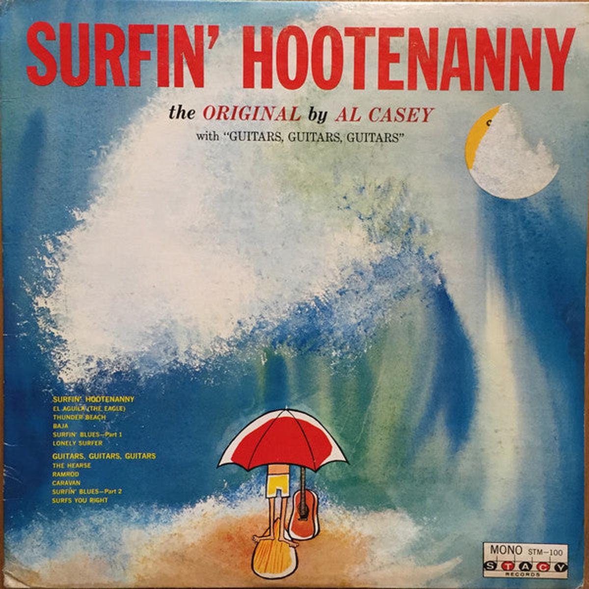 Al Casey Surfin' Hootenanny (Green) LP