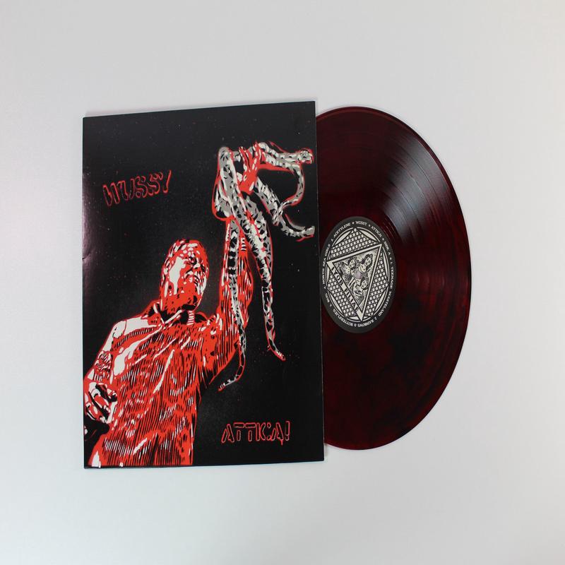 Wussy - Attica! on Shake It Ltd Red / Black Marbled Vinyl