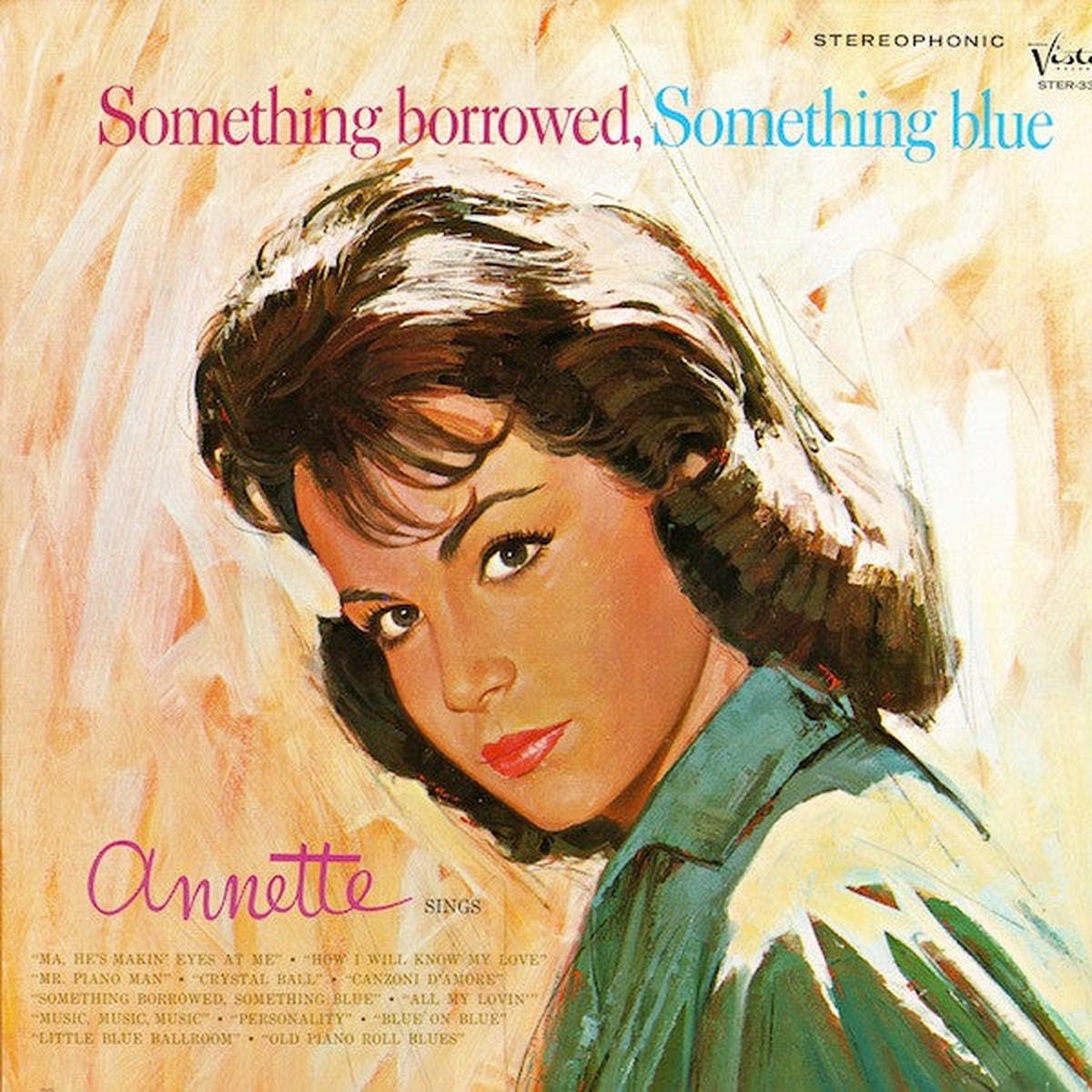 Annette Funicello Something Borrowed, Something Blue LP