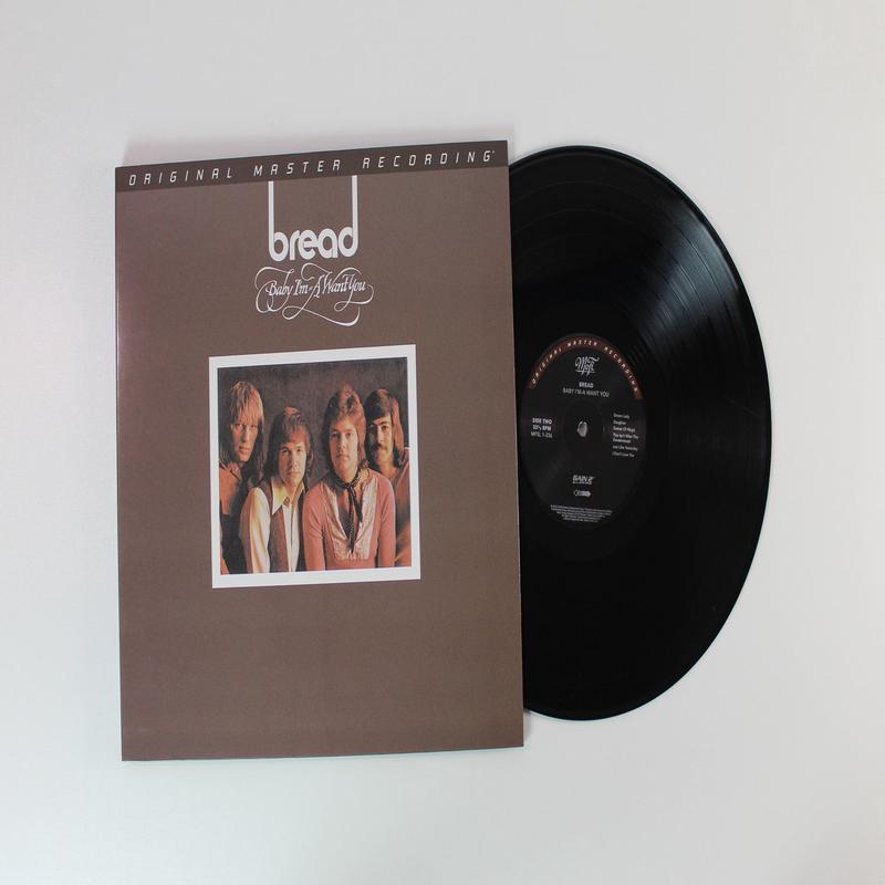 Bread - Baby I'm-A Want You on Mobile Fidelity Sound Lab Ltd Numbered 180 Gram Reissue