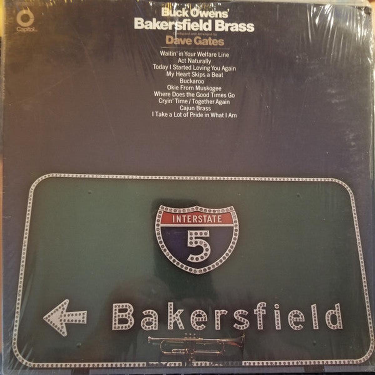 Buck Owens Buck Owens' Bakersfield Brass LP