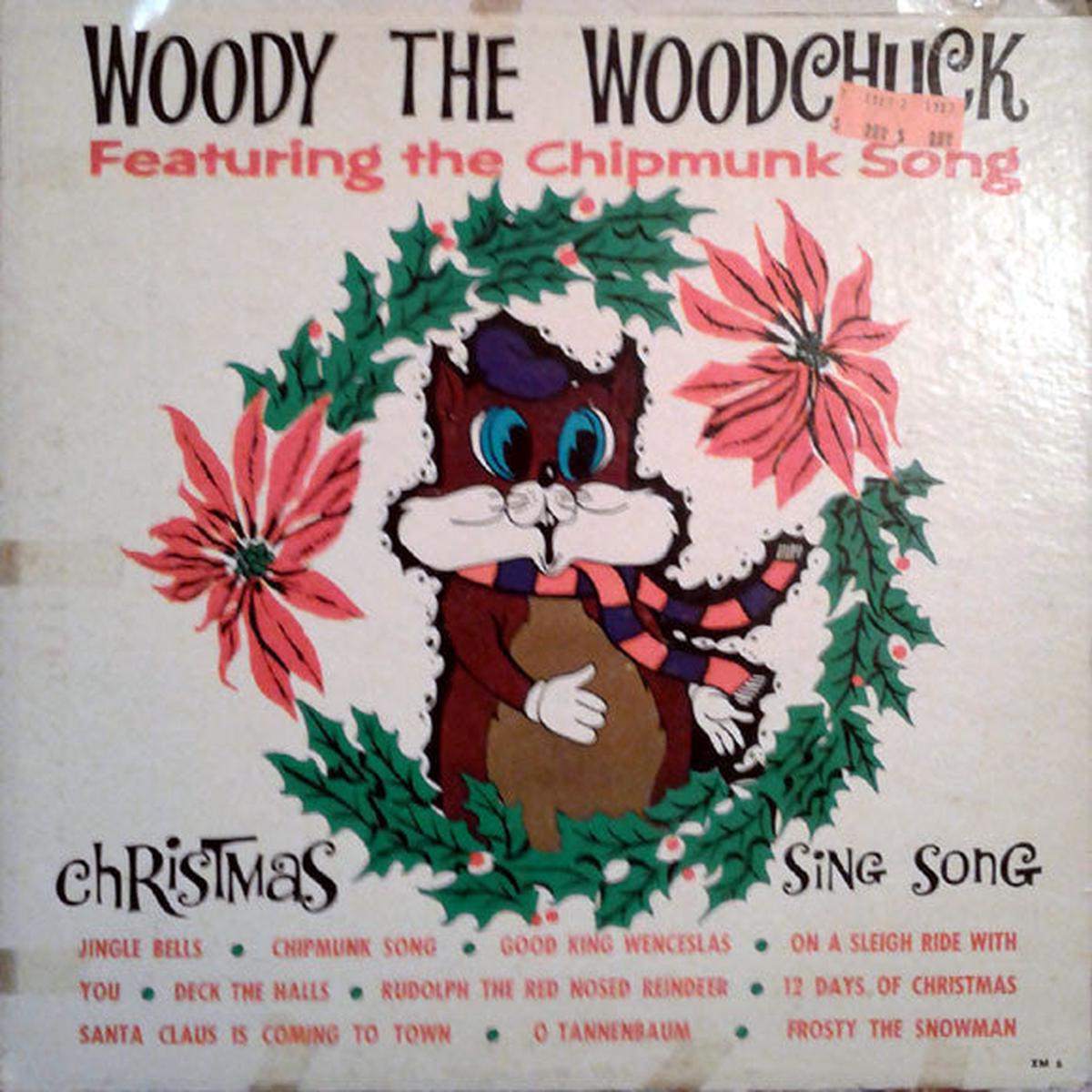 Woody The Woodchuck  Christmas Sing Song LP